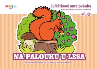 Obrázek z Omalovánky Na palouku u lesa 